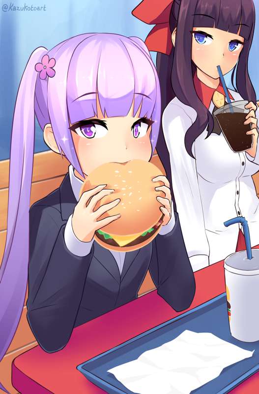 Aoba & Hifumi - New Game!