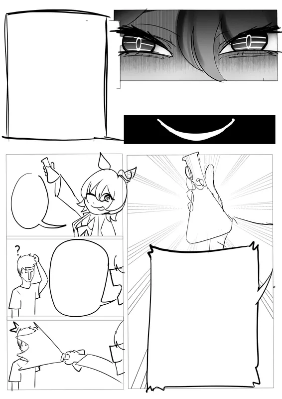 Tachyon doujin preview