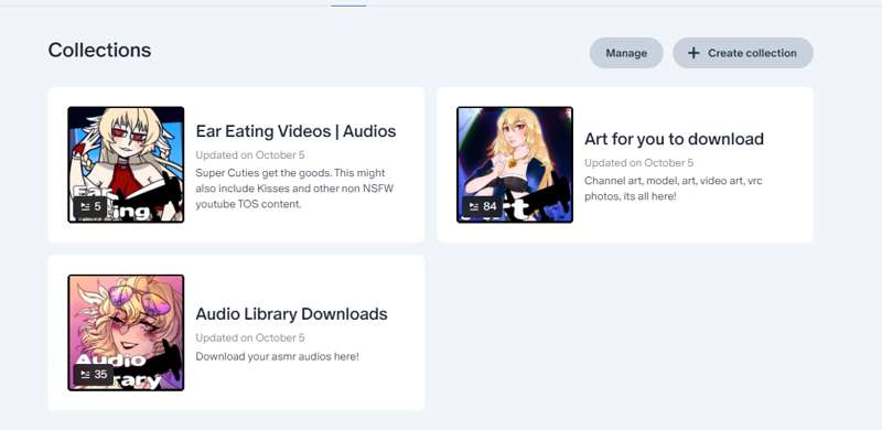 Patreon Collections are now a thing