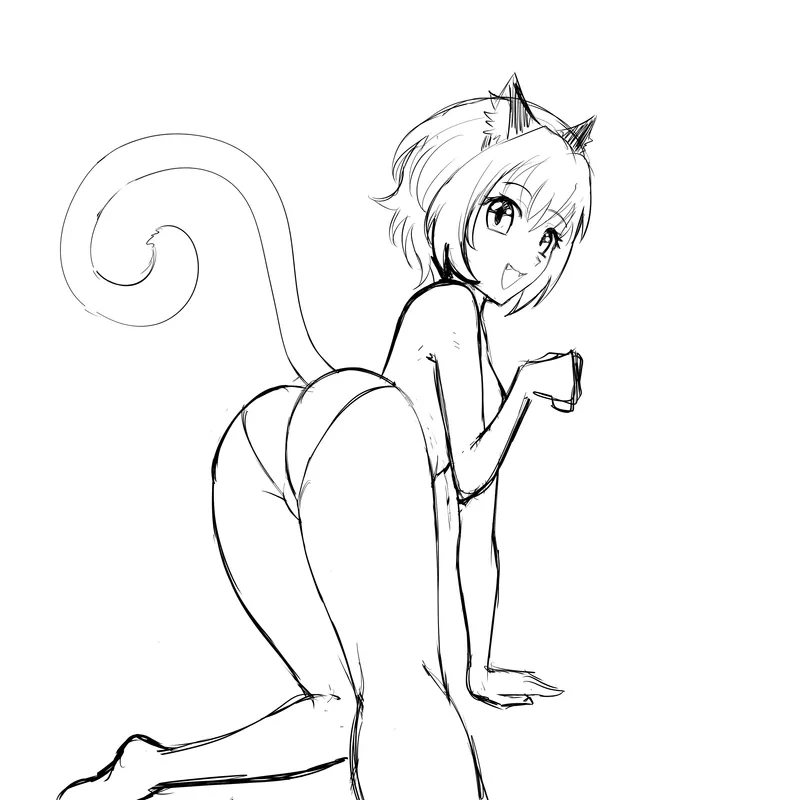 mew ichigo sketch
