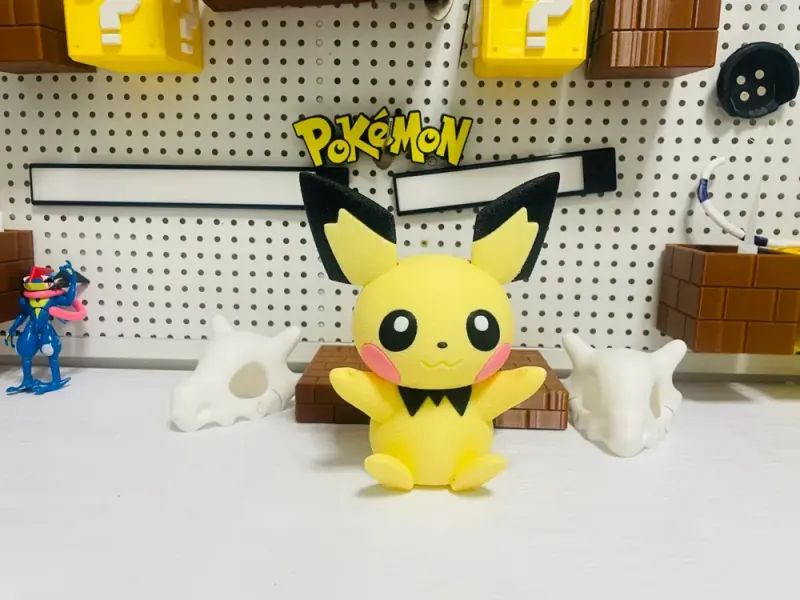 宝可梦 —皮丘（分色组装）Pichu Pokémon