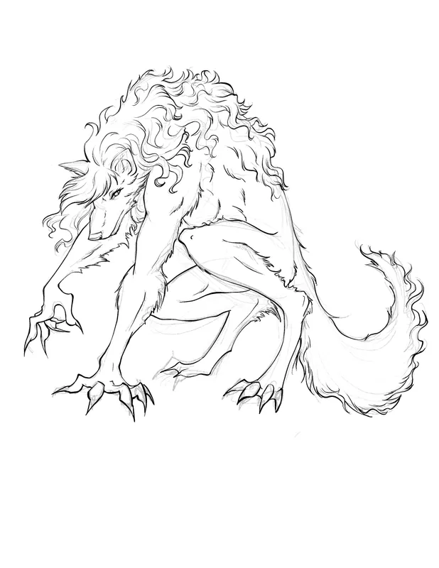 Lycanthrope Club Candidate Sketch #1