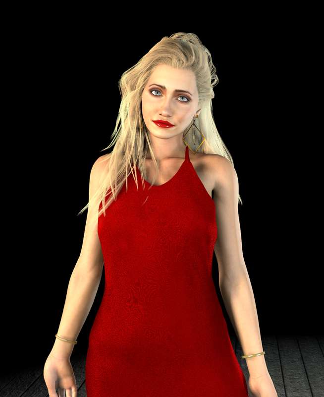 You know her, Dameron Ciaz Blonde Model!  