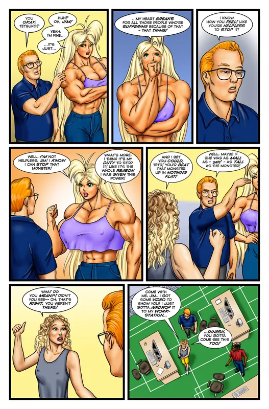 Kaijuu Fighter Tetsuko #1 page 20