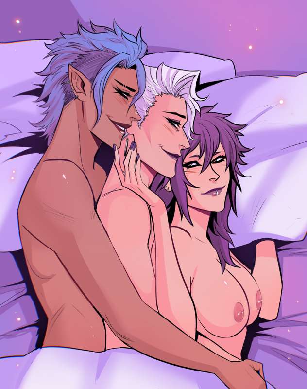 Multiple cuddles