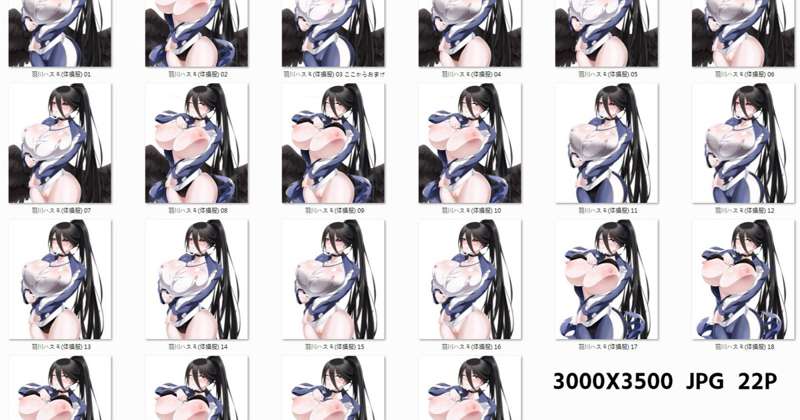 羽川ハスミ(体操服) Sponsored Pack