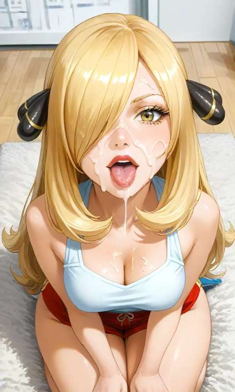 Cynthia Cum facial 