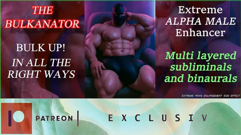 PRO VERSION - Unlock Muscle Growth & Male Enhancement with Binaural Beats & Subliminals