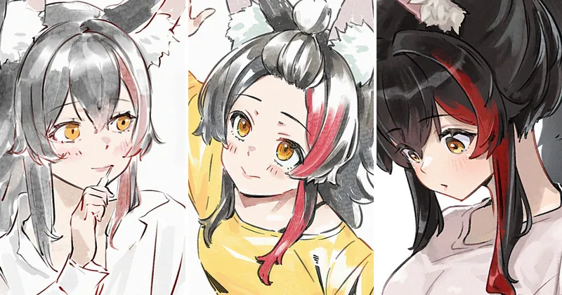 【だいたい毎日イラスト】ミオしゃセット