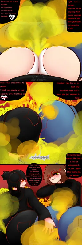 Trapped Between Two Gassy Killers~ (Friday the 13th) (Comic)