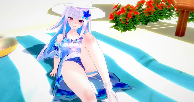 海でナンパ　動画+シーンデータ