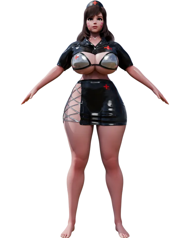 Experiment - Latex Nurse D.Va (Update)