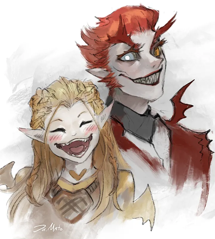 Syrax and Caraxes Humanisation