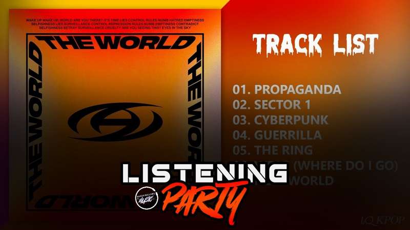Ateez "World Movement EP.1" Album" Listening Party