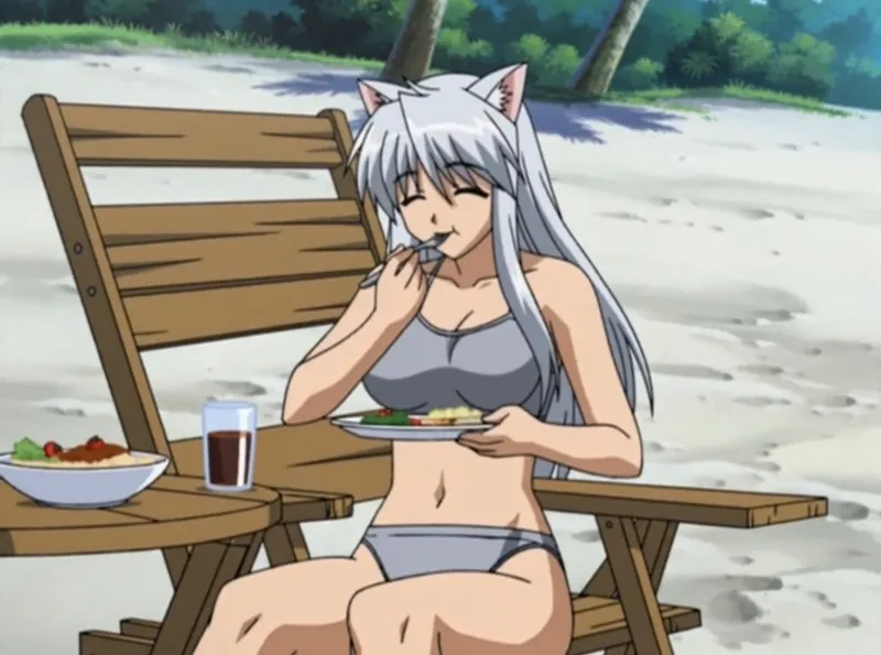Beach Cat Girl