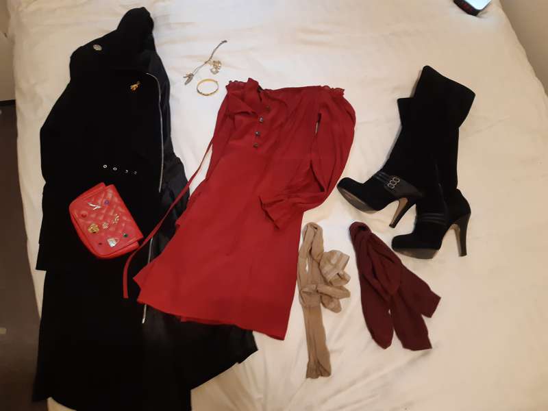 Tasty snacks and nice boots
