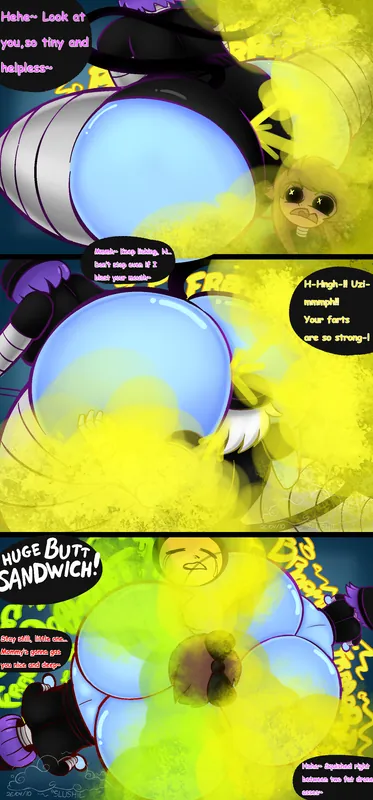 Cynessa Getting Absolutely Gassed ~ Uzi, Nori & Yeva (Comic)