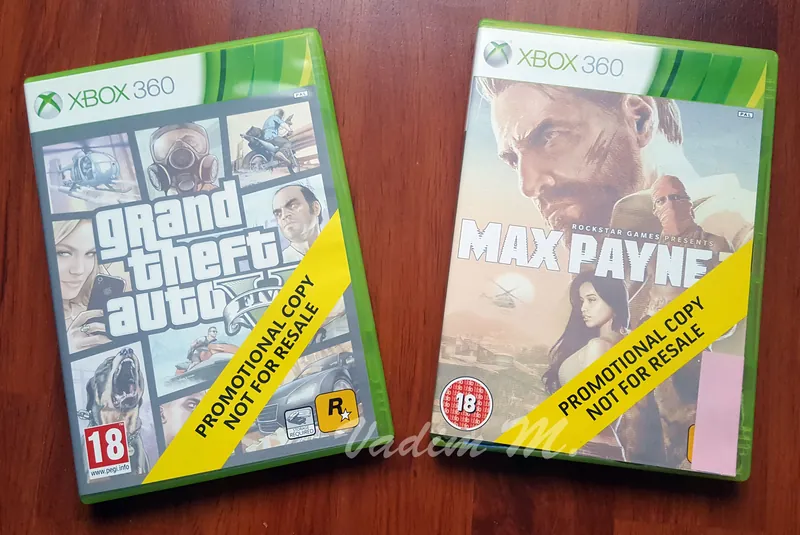 GTA V & MP3 Xbox 360 Promo disc [Showcase] 