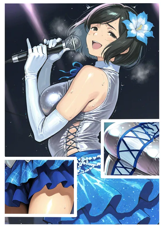 [41pic] Behind Lights, She Kneels / “一夜限り”のステージの後で