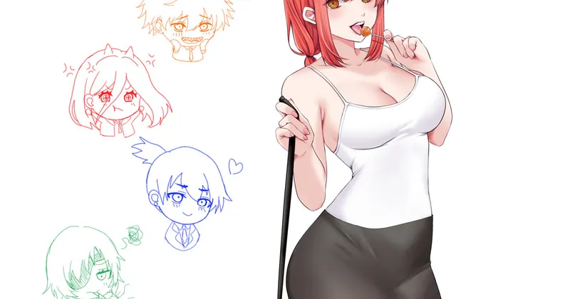 【無料公開】マキマさん　キャミソール差分