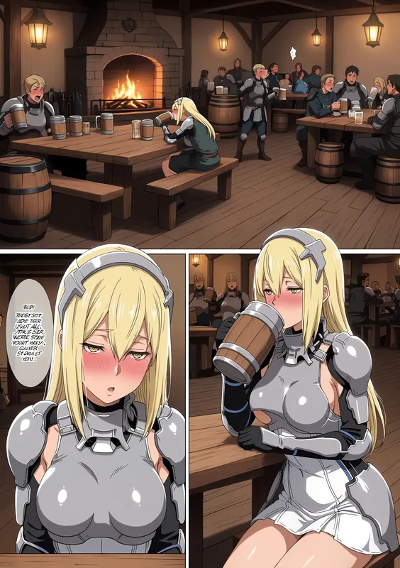 Preview: Aiz Wallenstein - DanMachi (Comic 100 pics)