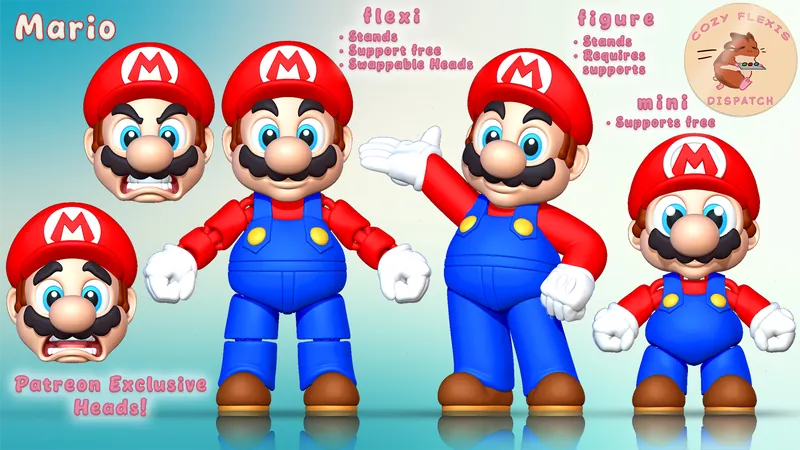Mario Released for April Members!