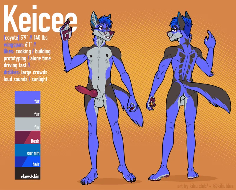 Commission: Ref sheet - Keicee