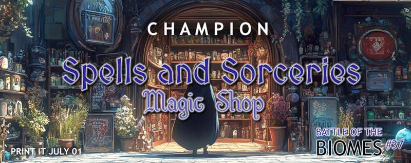 Coming July 01: Spells and Sorceries: Magic Shop