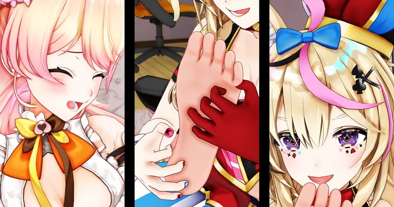 【くすぐり】hololive Momosuzu Nene  tickling【ホロライブ/桃鈴ねね】
