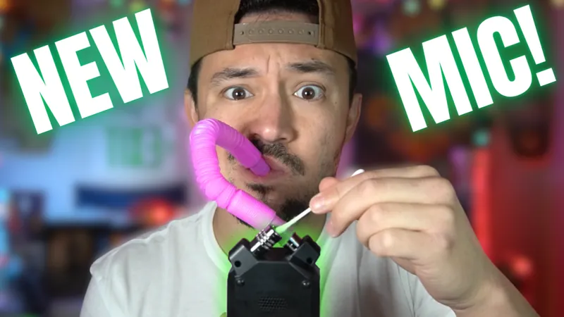 🔴 NEW BINAURAL MIC! 👂👂👂 - Super Sensitive Binaural ASMR Tingles