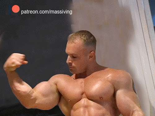 Biceps checking.