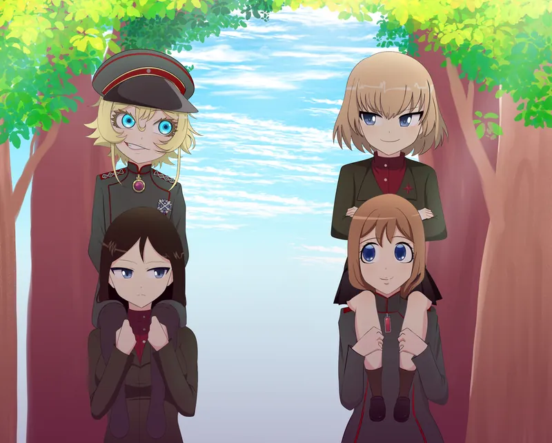 Youjo senki X Girls und panzer