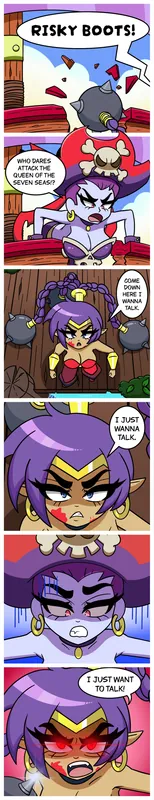 I Just Wanna Talk To You Risky (Shantae Comic Early Access)