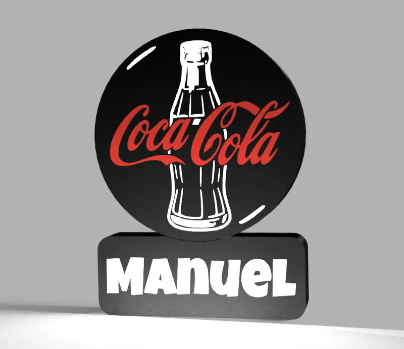 Coca Cola led lamp 🥤