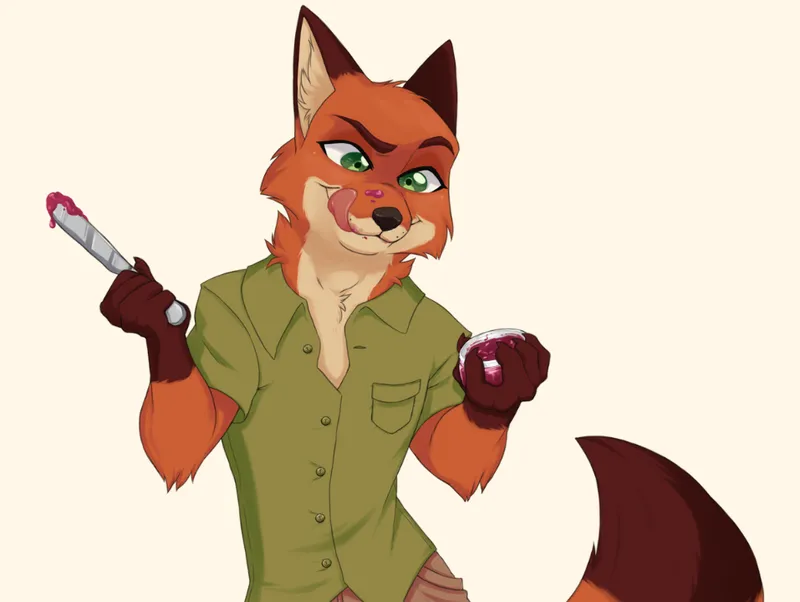Nick Wilde by @smutty_pancakes
