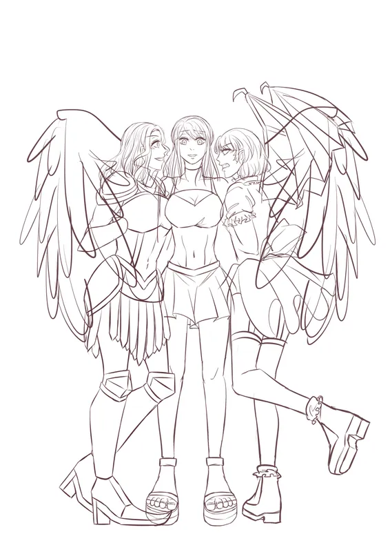 Demon Queened - Cover Progress