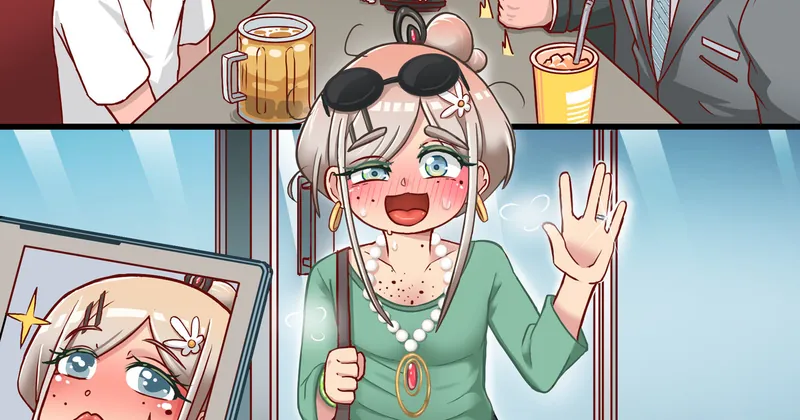 [聯誼大失敗！參加的女性成員只有老寡婦！]