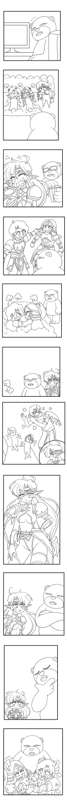 랑그릿사 모바일 하는 만화 14(작업 중..)(3)