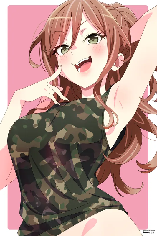 Lisa's army リサの遊び心ある迷彩
