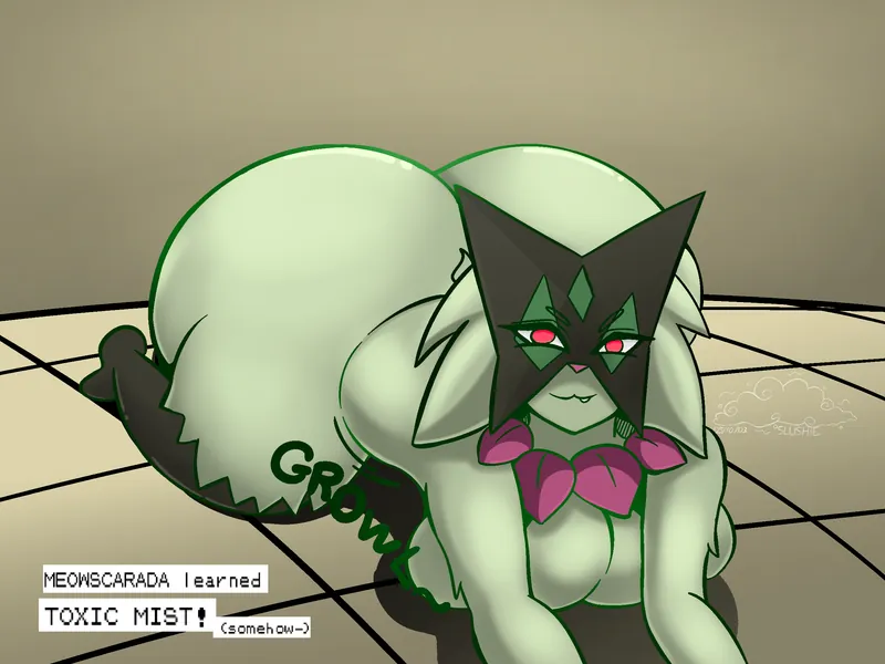 Meowscarada plump ass (Non-gas) + (Edit)