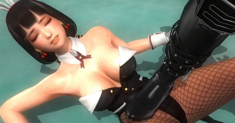 (Request Video) Naotora Ryona (Bunny Costume) 4-Move Request 