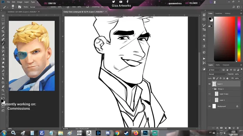 Comm S76/Jack Morrison progress