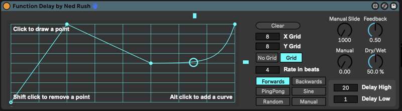 Functions by Ned Rush for testing.