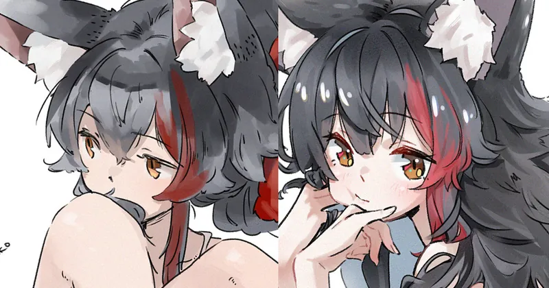 【だいたい毎日イラスト】244日目・245日目 / ミオしゃセット