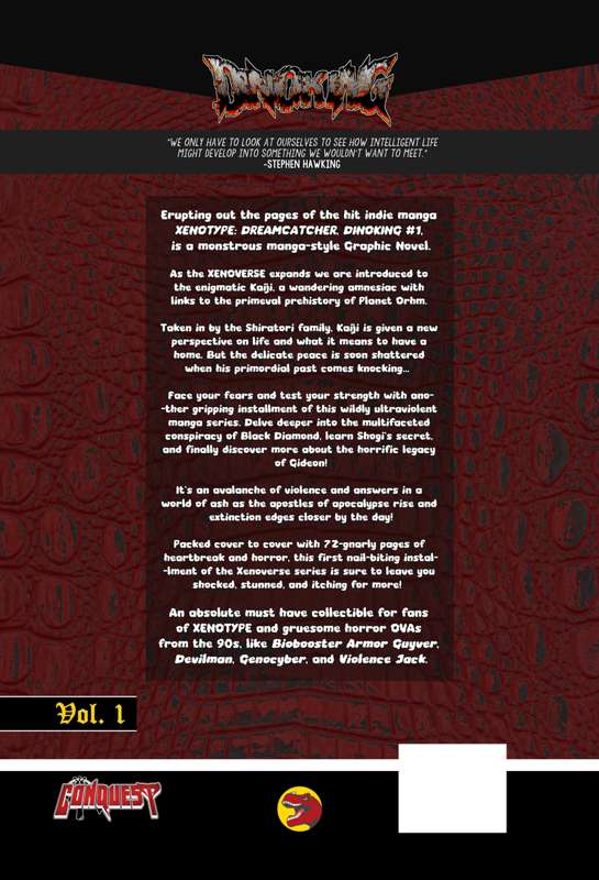 [First Look] Dinoking Back Cover + More