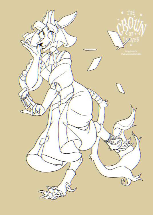 Toony Emeral (finished linework)