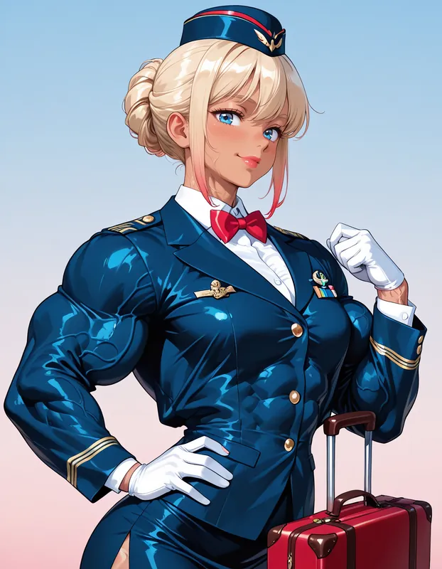 Swole Flight Attendant Flex