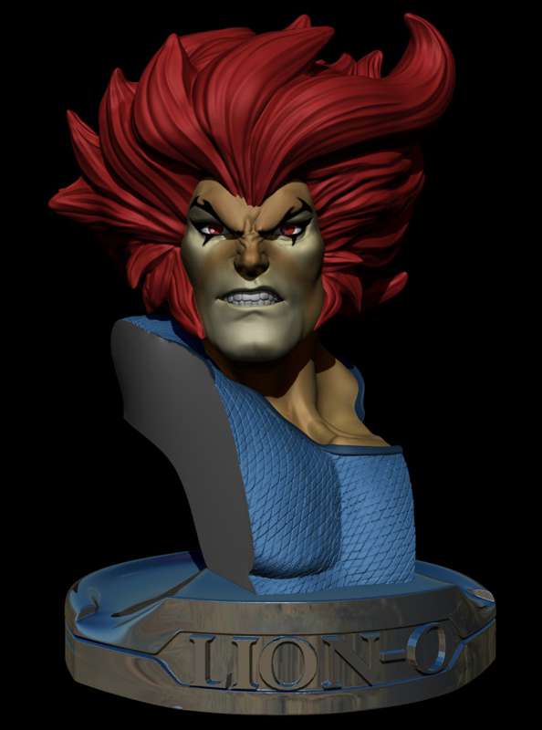 Preview of tier 1 and tier 2 Lion O from Thundercats