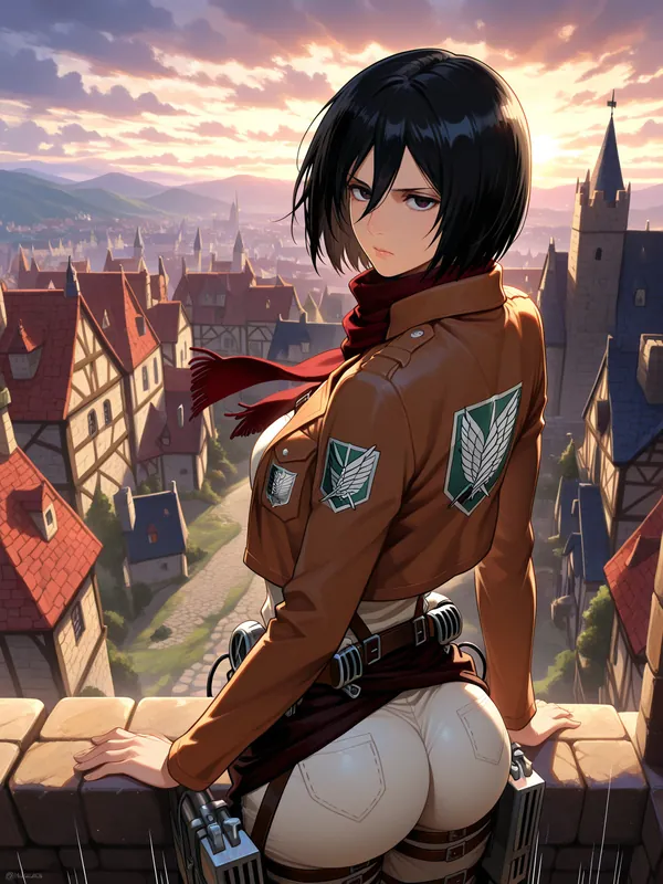 The place where Mikasa arrived!
