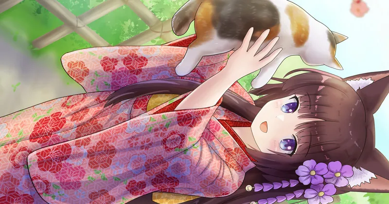 「睦月の穏やかな昼下がり」画像セット＋α＋イラストデータ🎁🐱